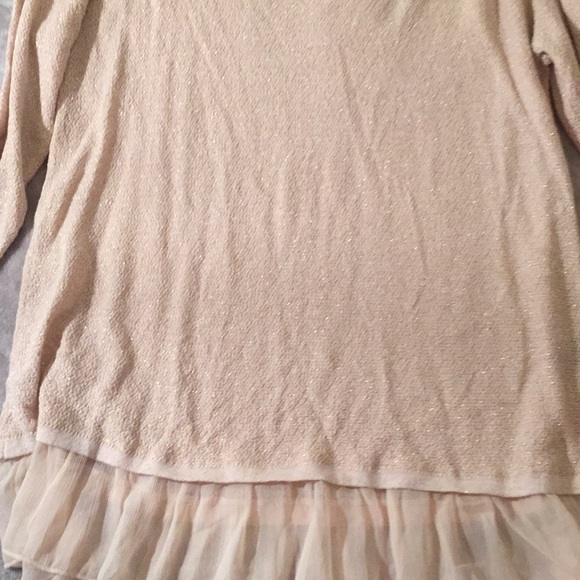 Light pink sparkly sweater - Picture 2 of 2